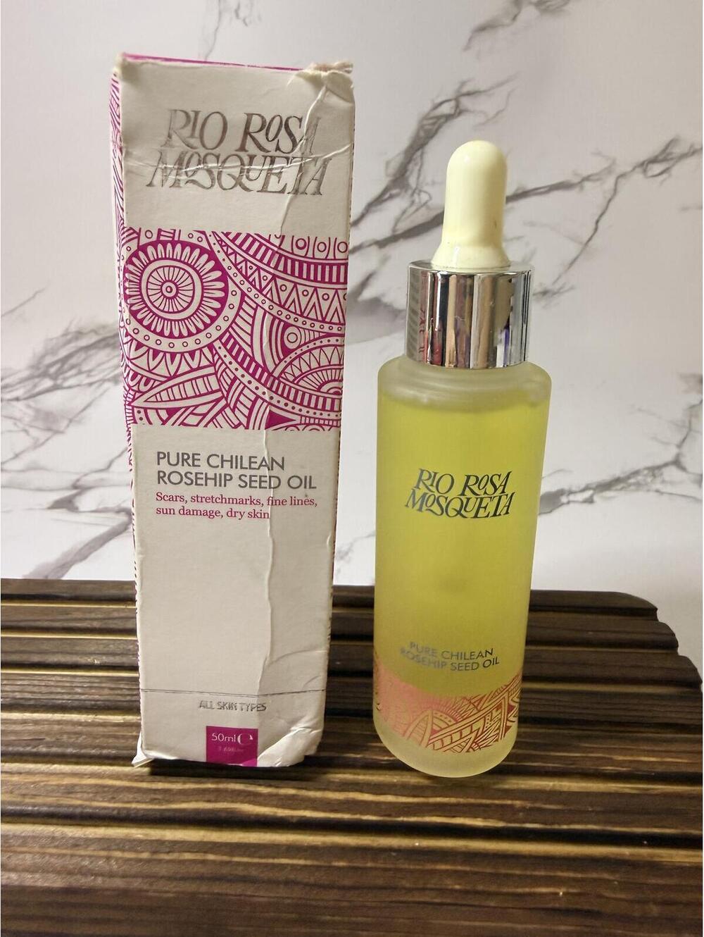 Rio Rosa Mosqueta Pure Chilean Rosehip Seed Oil 50 ml 100% Natural